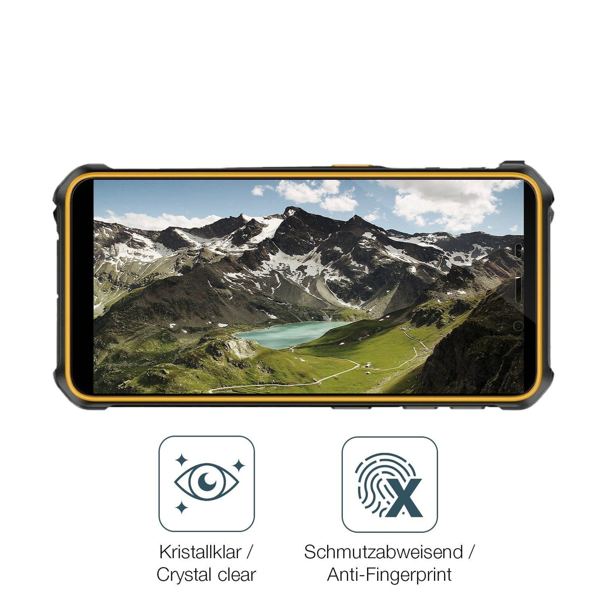 2x 9H Schutzfolie für Ulefone Armor X12 Pro Panzerfolie