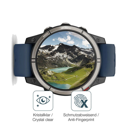 2x 9H Schutzfolie für Garmin quatrix 7 Pro Panzerfolie