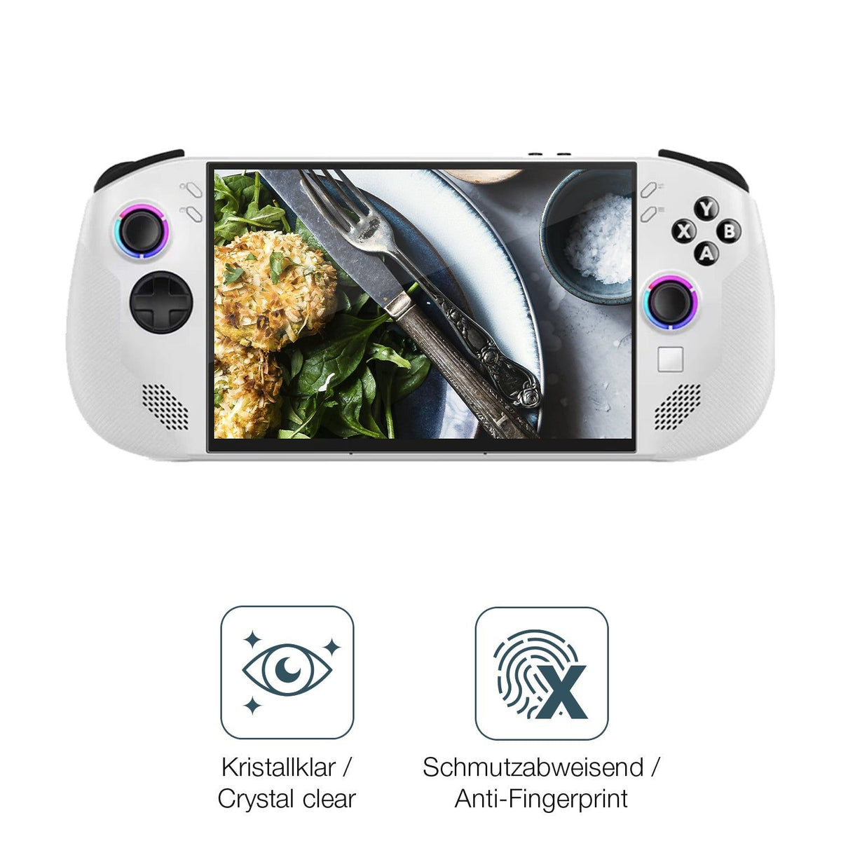 2x 9H Schutzfolie für Lenovo Legion Go S Panzerfolie
