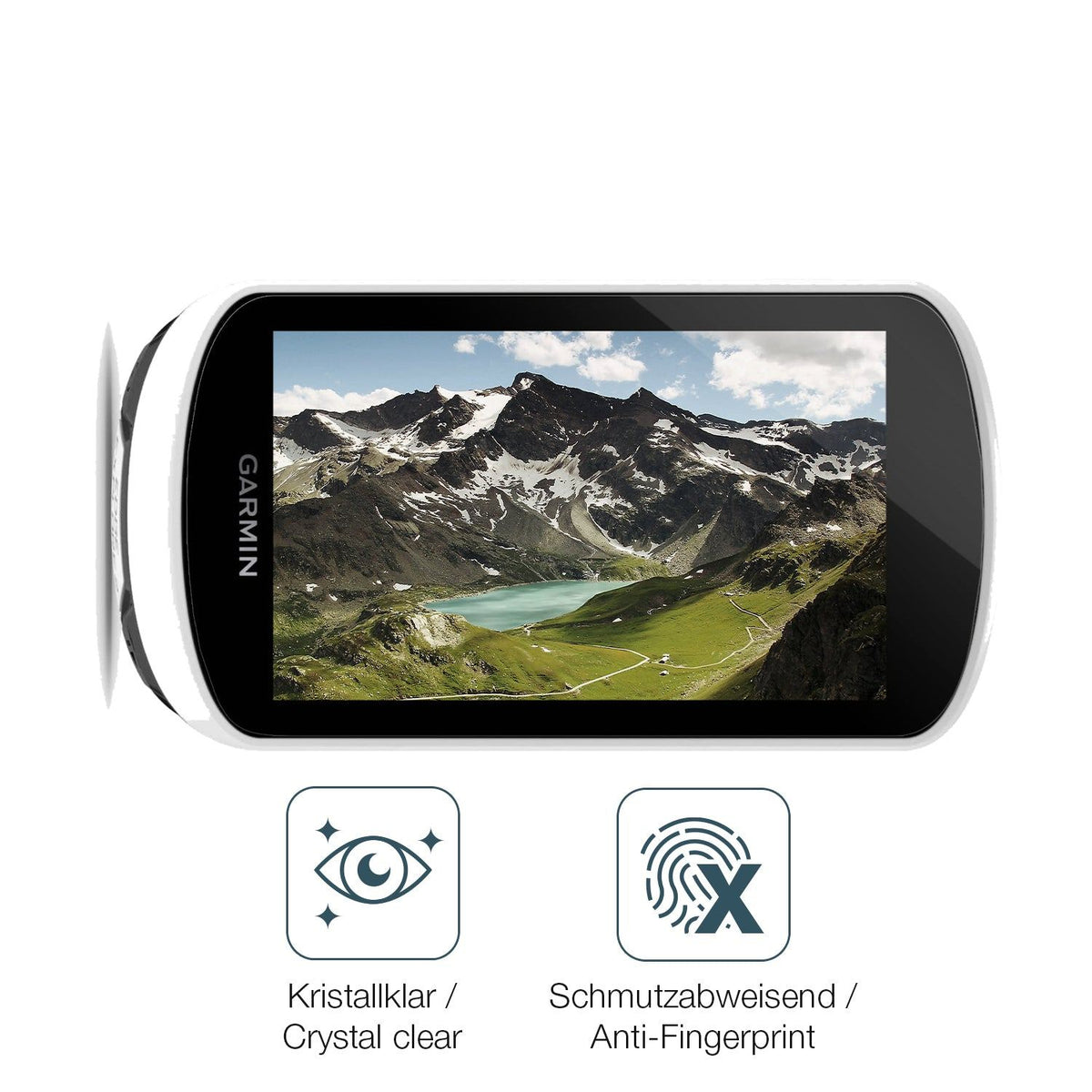 2x 9H Schutzfolie für Garmin Edge Explote 2 Panzerfolie