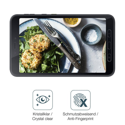 2x 9H Schutzfolie für Samsung Galaxy Tab Active5 Tactical Edition Panzerfolie