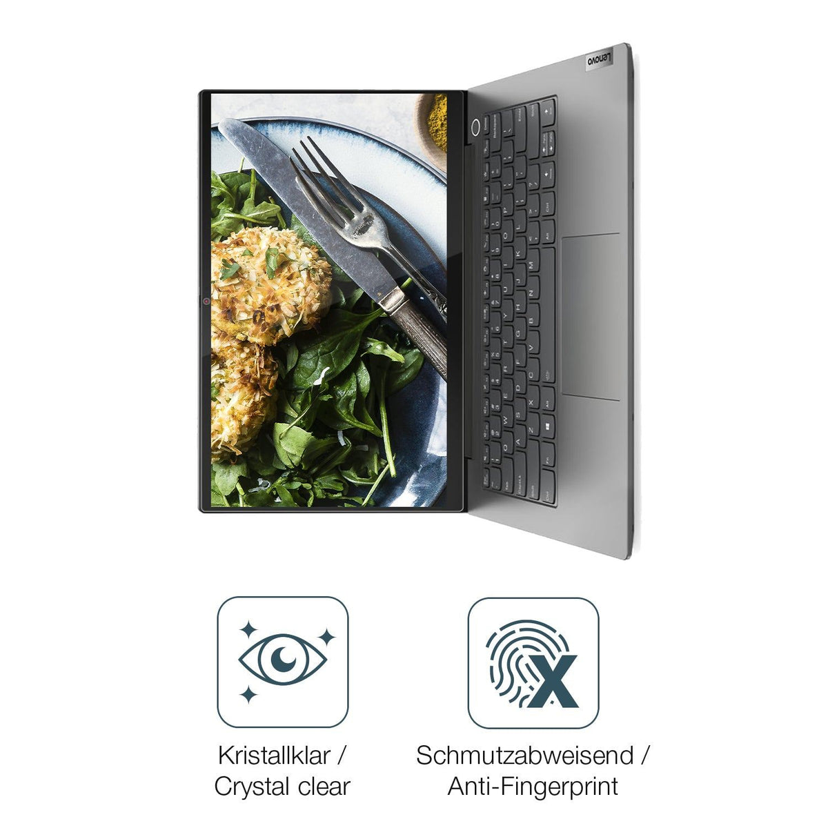 2x 9H Schutzfolie für Lenovo ThinkBook 14 Gen 4 Plus Panzerfolie