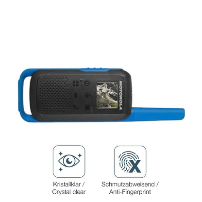 2x 9H Schutzfolie für Motorola Talkabout T62 PMR Panzerfolie