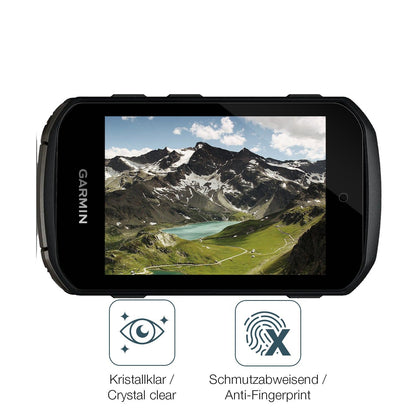 2x 9H Schutzfolie für Garmin Edge 850 Panzerfolie