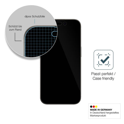 Besonders flexibler Displayschutz mit Anti-Shock-Schicht im Materialmix