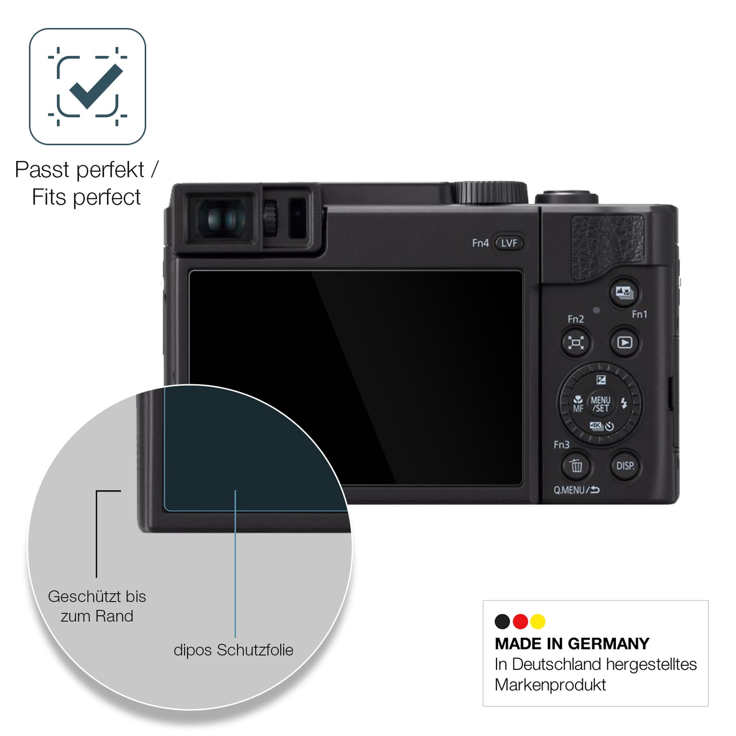 2x 9H Schutzfolie für Sony FX3 Panzerfolie