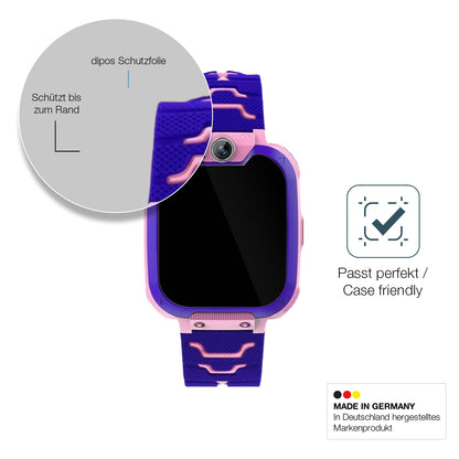 2x 9H Schutzfolie für Kesasohe Smartwatch Kinder Panzerfolie