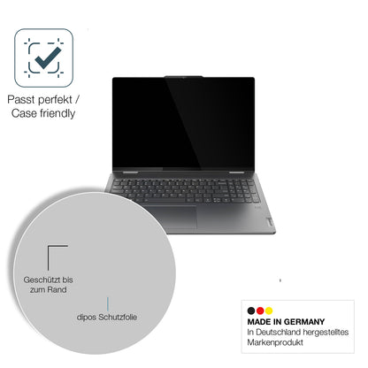 2x 9H Schutzfolie für Lenovo Yoga Slim 7 Panzerfolie
