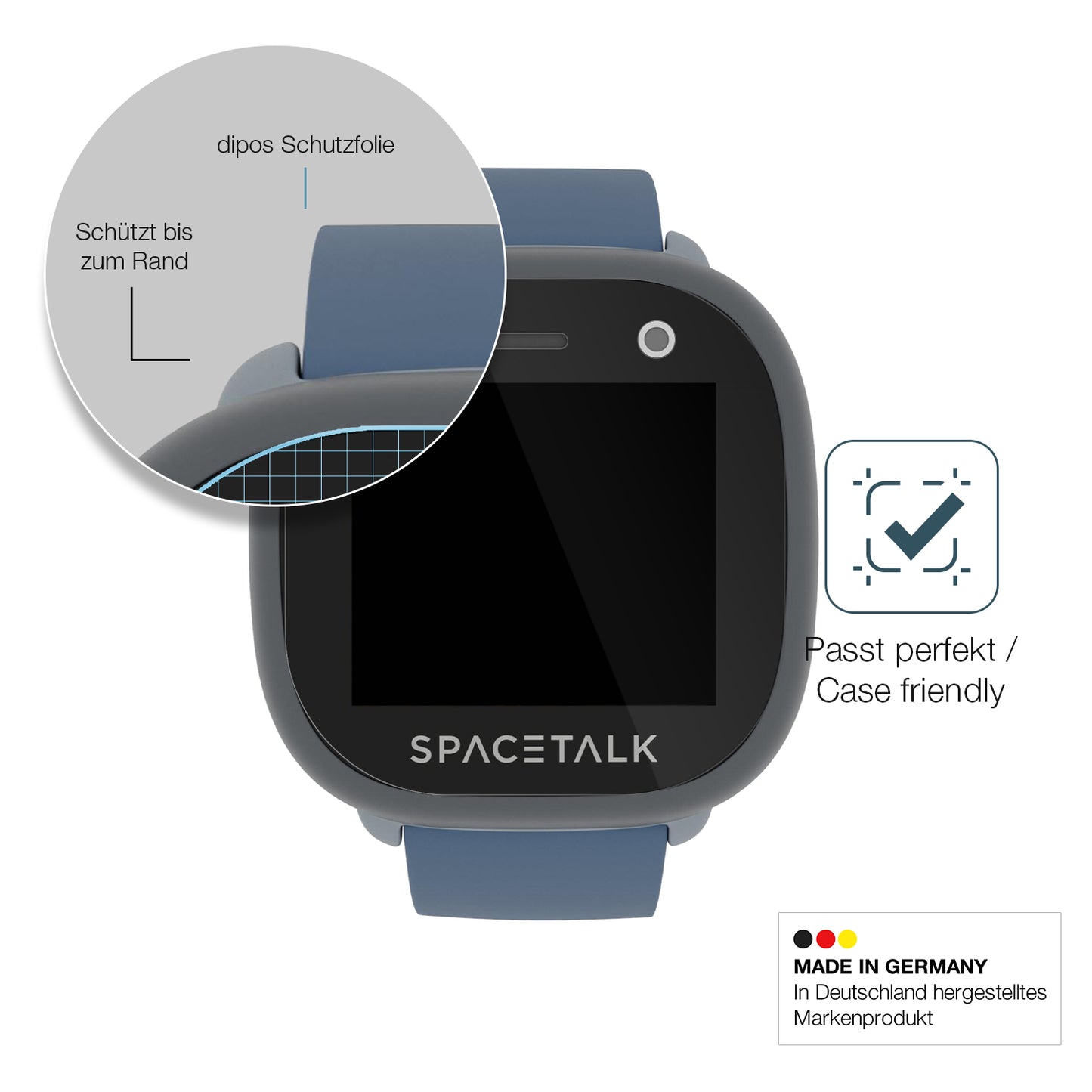 2x 9H Schutzfolie für Spacetalk Adventurer 2 4G Panzerfolie