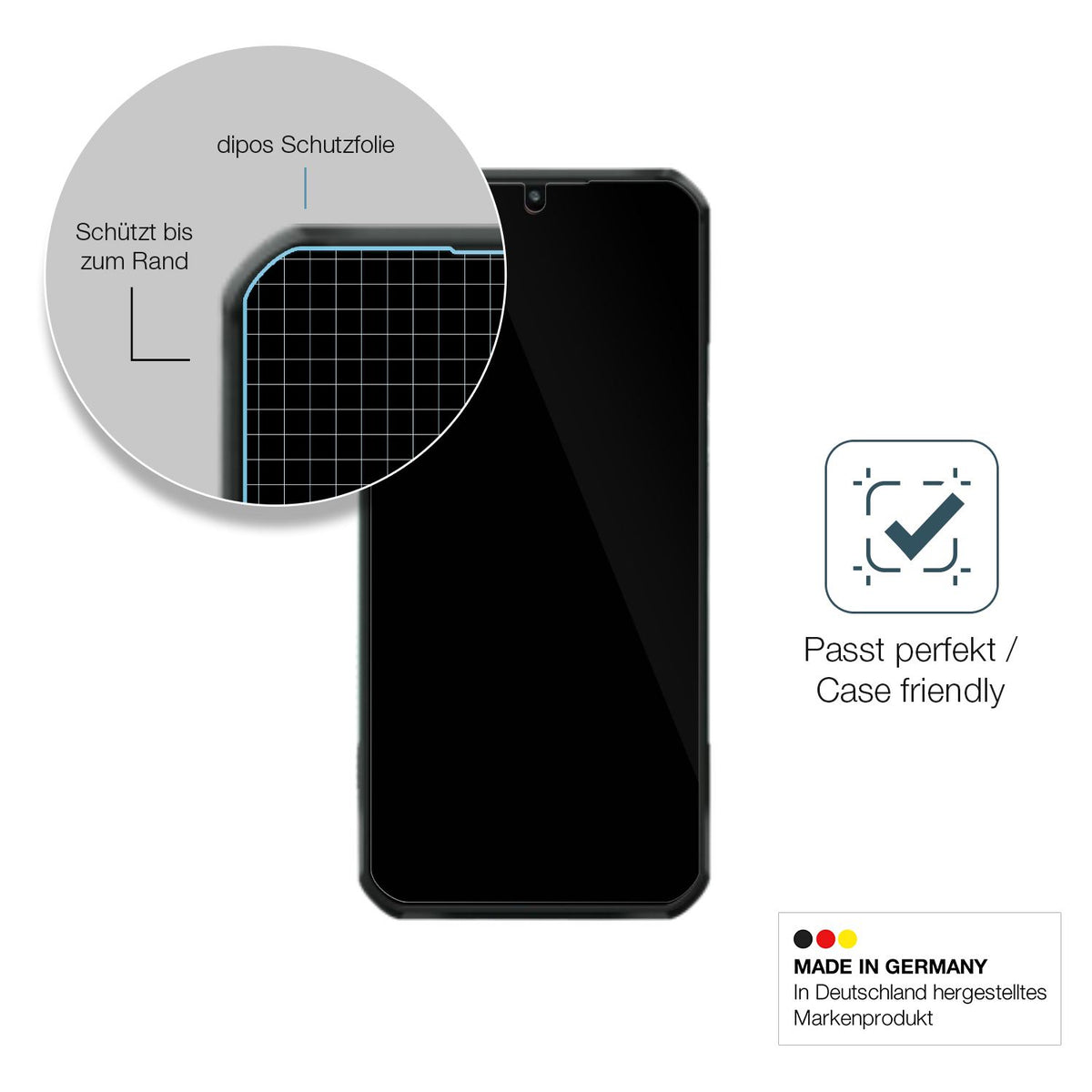 2x 9H Schutzfolie für Oukitel WP35 Pro Panzerfolie