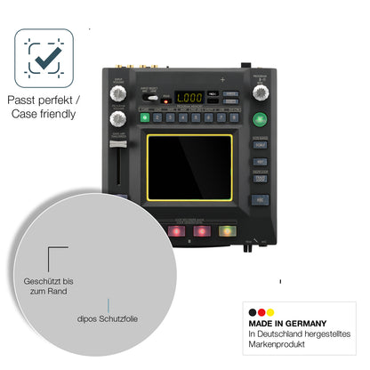 2x 9H Schutzfolie für Korg Kaossilator Pro Plus Panzerfolie