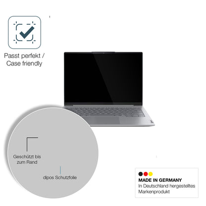 2x 9H Schutzfolie für Lenovo ThinkBook 16 Zoll Gen 8 Panzerfolie