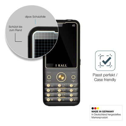 2x 9H Schutzfolie für I Kall K11 Pro 4G Panzerfolie