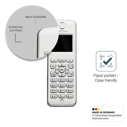 2x 9H Schutzfolie für FRITZ! FON M2 Dect Panzerfolie
