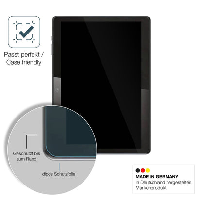 2x 9H Schutzfolie für QDDQ Tablet Panzerfolie
