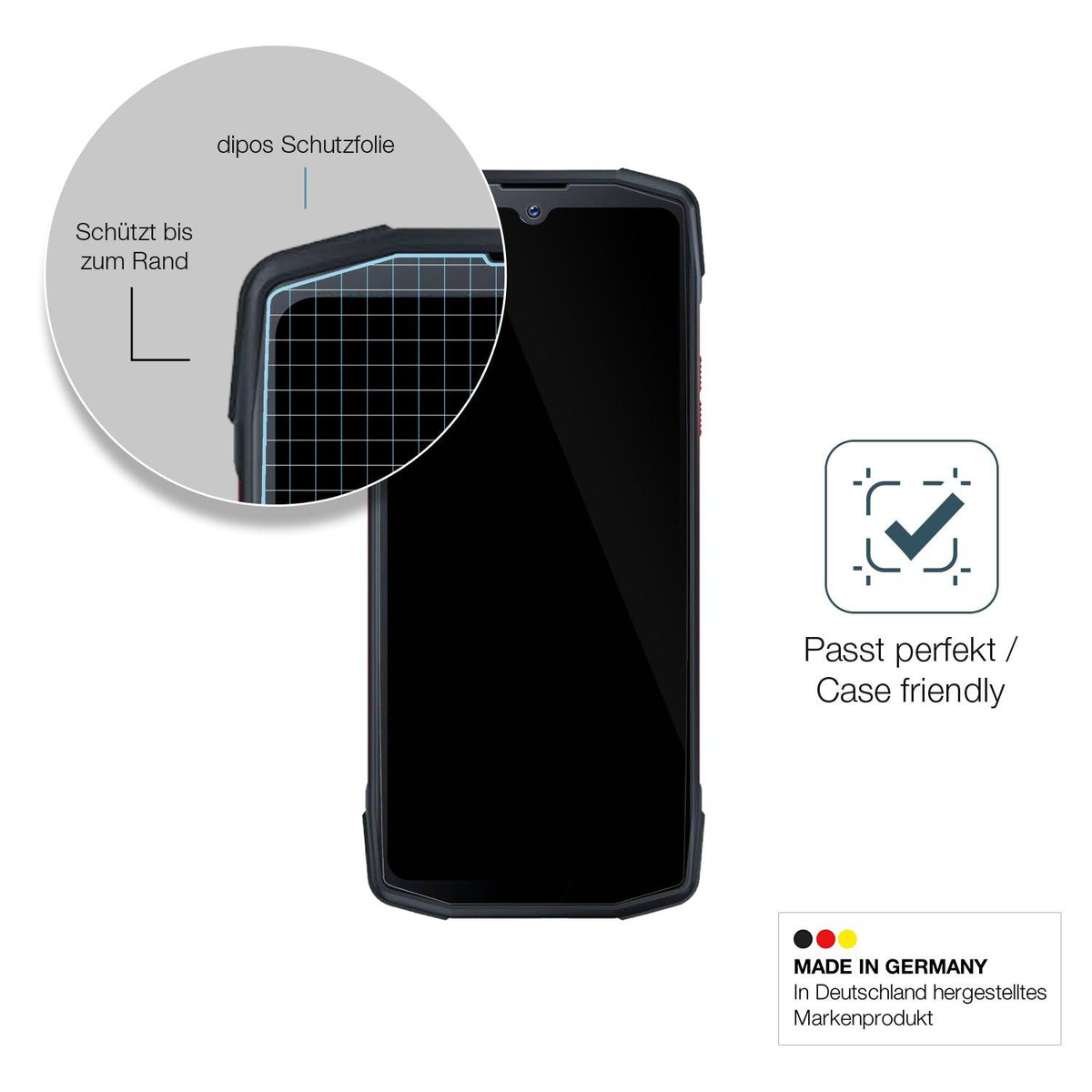 2x 9H Schutzfolie für Cubot King Kong Star 5G Panzerfolie