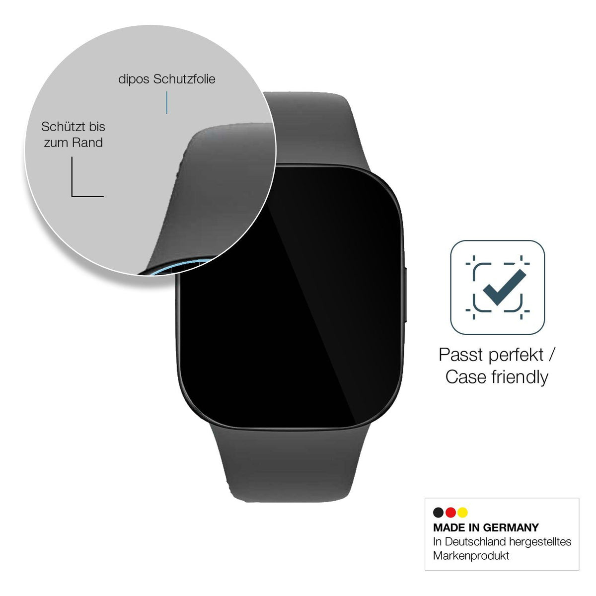 2x 9H Schutzfolie für Xiaomi Redmi Watch 3 Panzerfolie