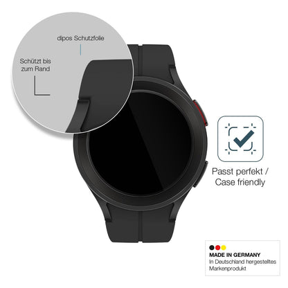 2x 9H Schutzfolie für Samsung Galaxy Watch 5 Pro Panzerfolie