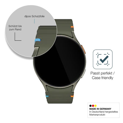 2x 9H Schutzfolie für Samsung Galaxy Watch 7 40mm Panzerfolie