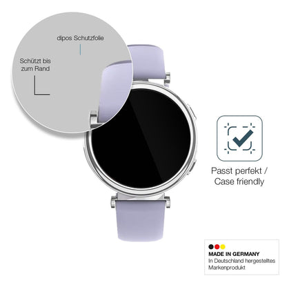 2x 9H Schutzfolie für Sanorum 1.27 Zoll Smartwatch Panzerfolie