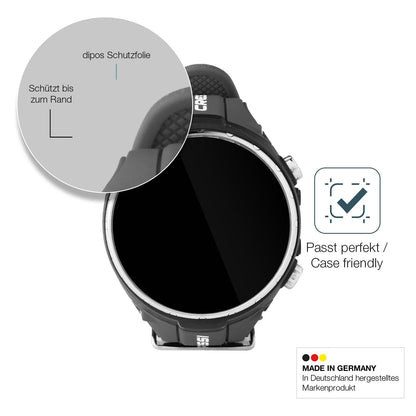 2x 9H Schutzfolie für Suunto D4F Tauchcomputer Panzerfolie