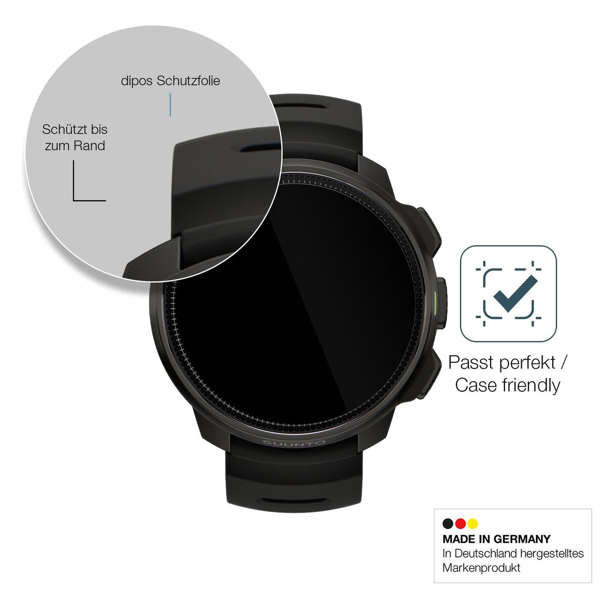 2x 9H Schutzfolie für Suunto Ocean Panzerfolie