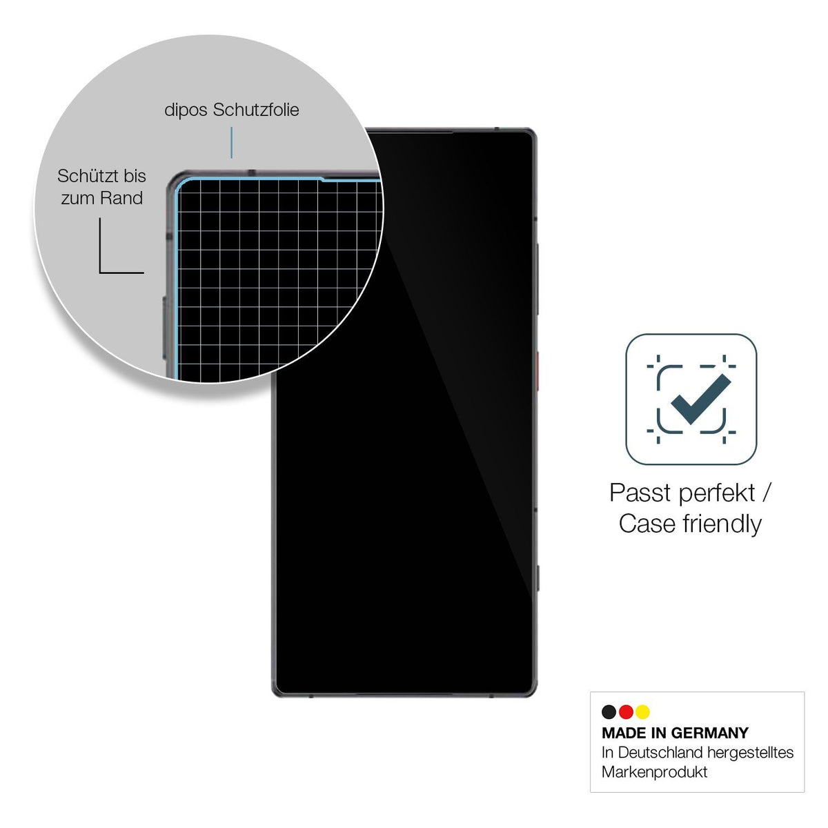 2x 9H Schutzfolie für ZTE nubia Z70 Ultra 5G Panzerfolie