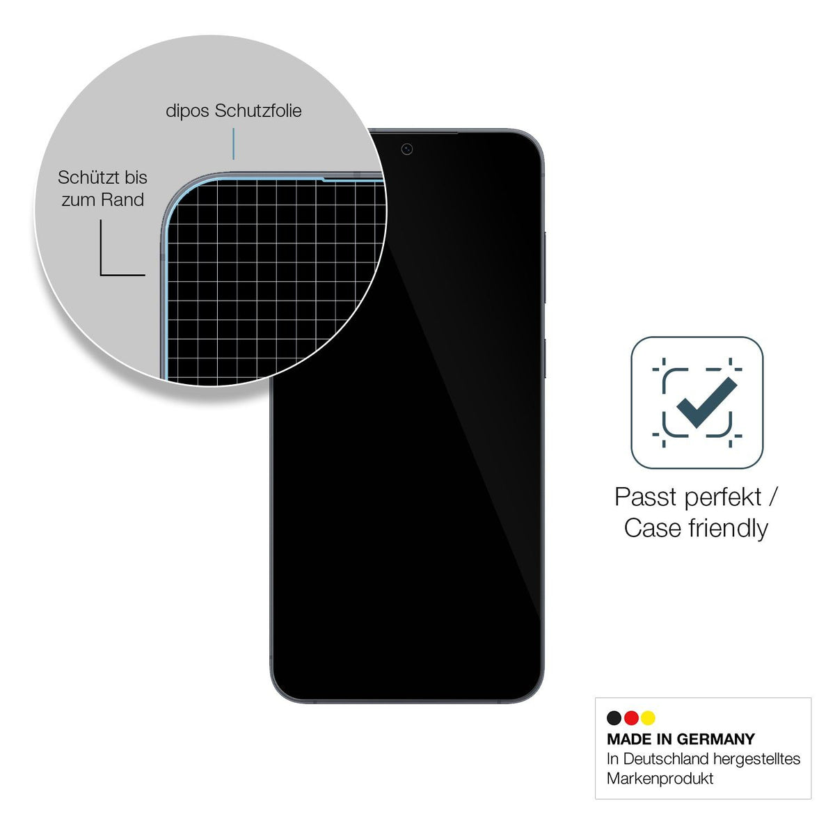 2x 9H Schutzfolie für Samsung Galaxy S25+ Panzerfolie