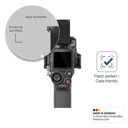 2x 9H Schutzfolie für DJI RS 4 Pro Panzerfolie