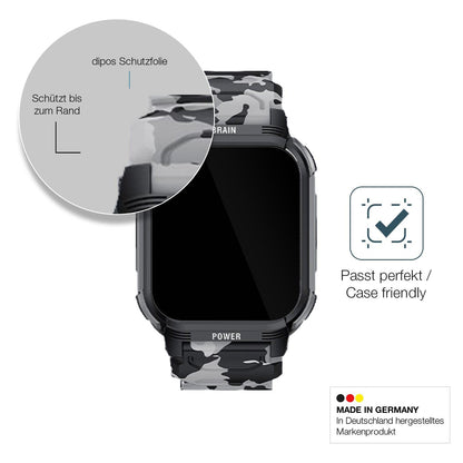 2x 9H Schutzfolie für LEMFO Y10 Smartwatch Panzerfolie