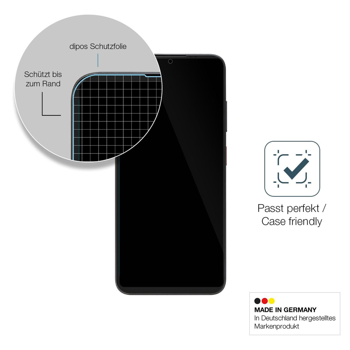 2x 9H Schutzfolie für ZTE Optus X Total Panzerfolie