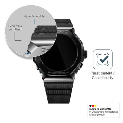2x 9H Schutzfolie für Casio G-Shock MRG-B2100R Panzerfolie