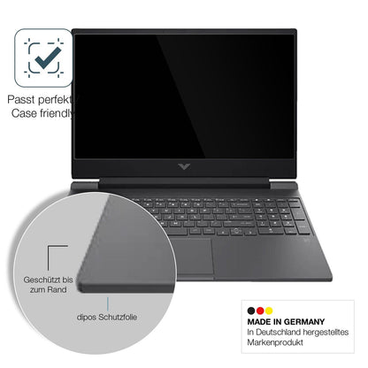 2x 9H Schutzfolie für HP Victus Gaming Laptop Panzerfolie