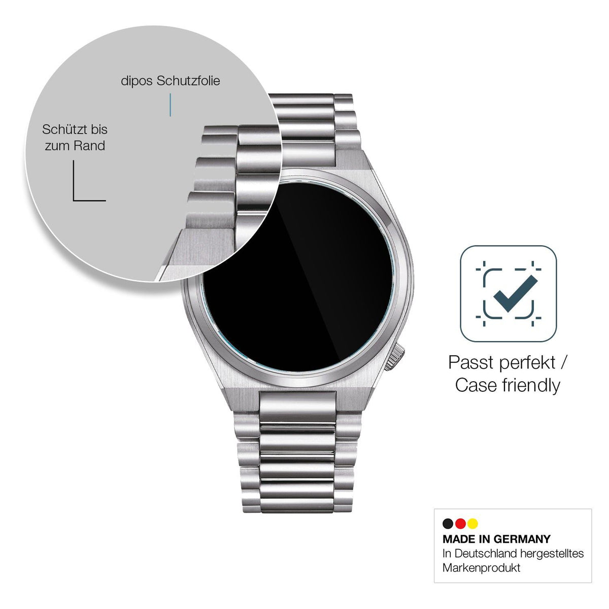 2x 9H Schutzfolie für Citizen Tsuyosa NK5010 Panzerfolie