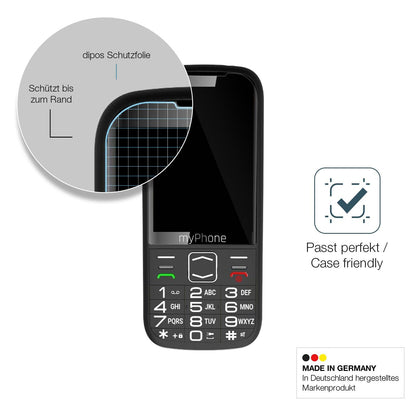 2x 9H Schutzfolie für myPhone Harmony LTE Panzerfolie