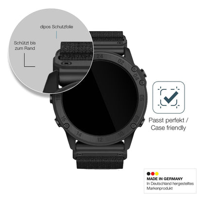 2x 9H Schutzfolie für Garmin Tactix Delta Solar Ballistic Panzerfolie