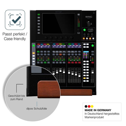 2x 9H Schutzfolie für Behringer Wing Compact Panzerfolie