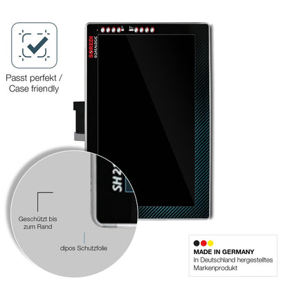 2x 9H Schutzfolie für Datalogic SH15 Blackline Panzerfolie