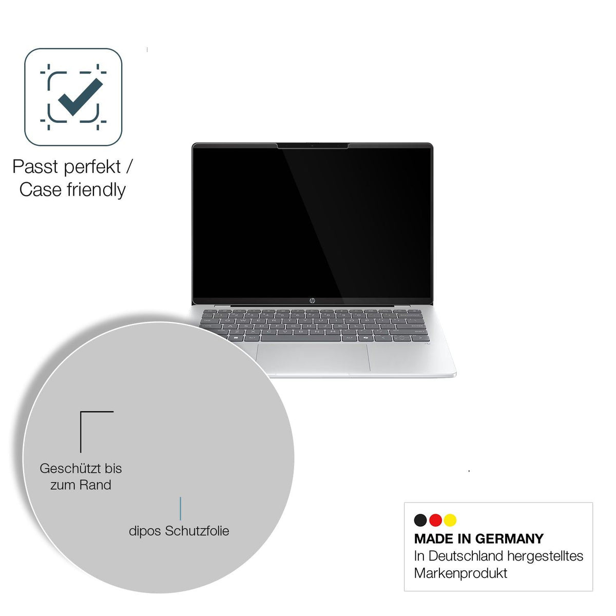 2x 9H Schutzfolie für HP OmniBook 5 14 Zoll Panzerfolie