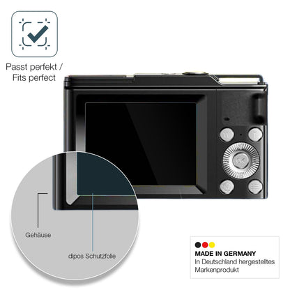 2x 9H Schutzfolie für COLALY DC01 Digitalkamera Panzerfolie