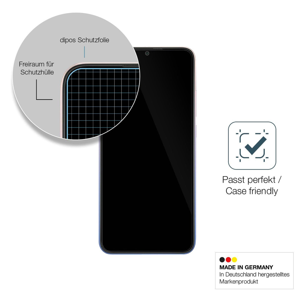 1x 9H Schutzfolie für Xiaomi Redmi 9 Activ Panzerfolie