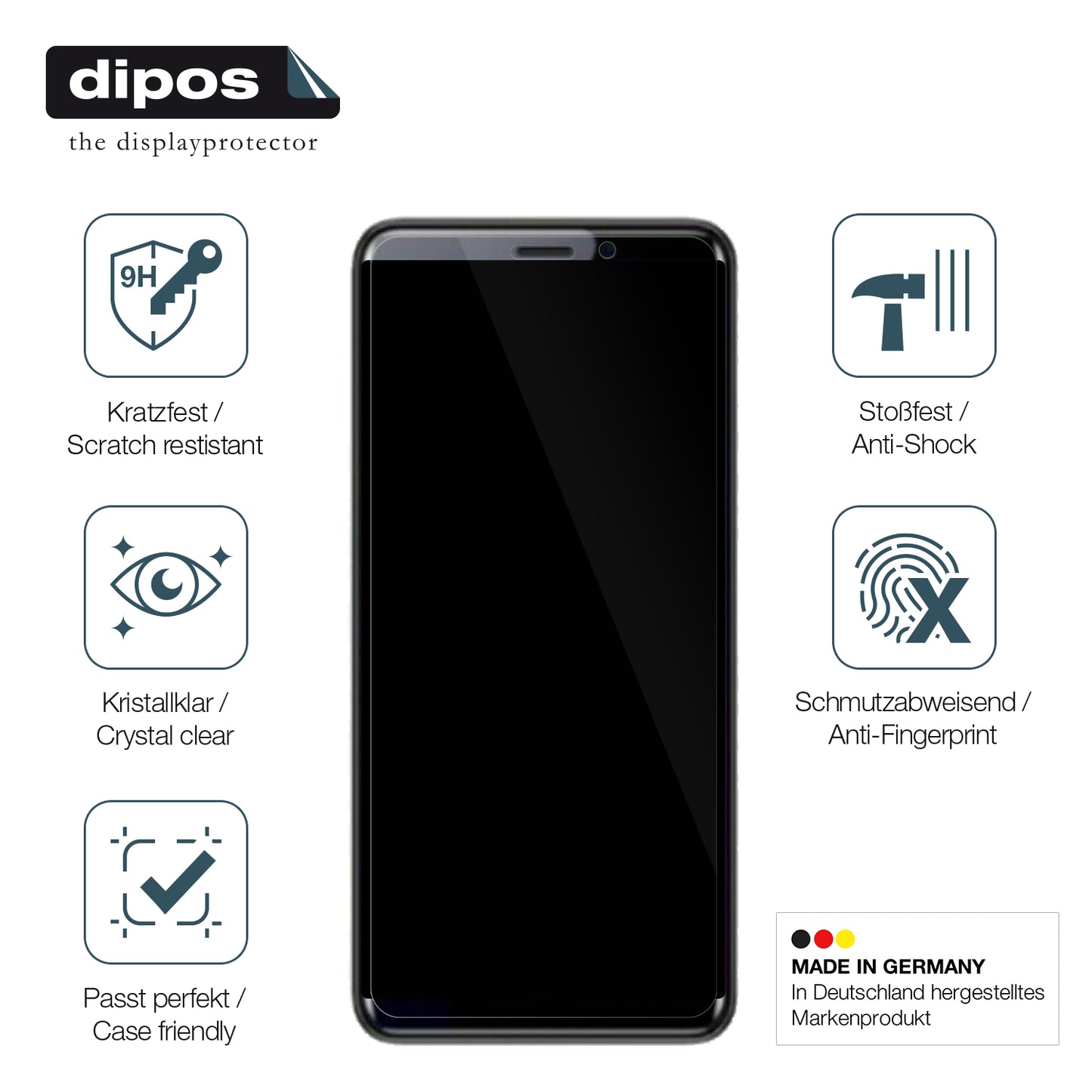 1x 9H Schutzfolie für Coolpad Cool Play 7C Panzerfolie