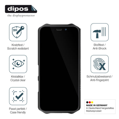 2x 9H Schutzfolie für Oukitel WP12 Pro Panzerfolie