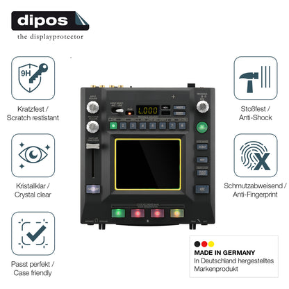 2x 9H Schutzfolie für Korg Kaossilator Pro Plus Panzerfolie