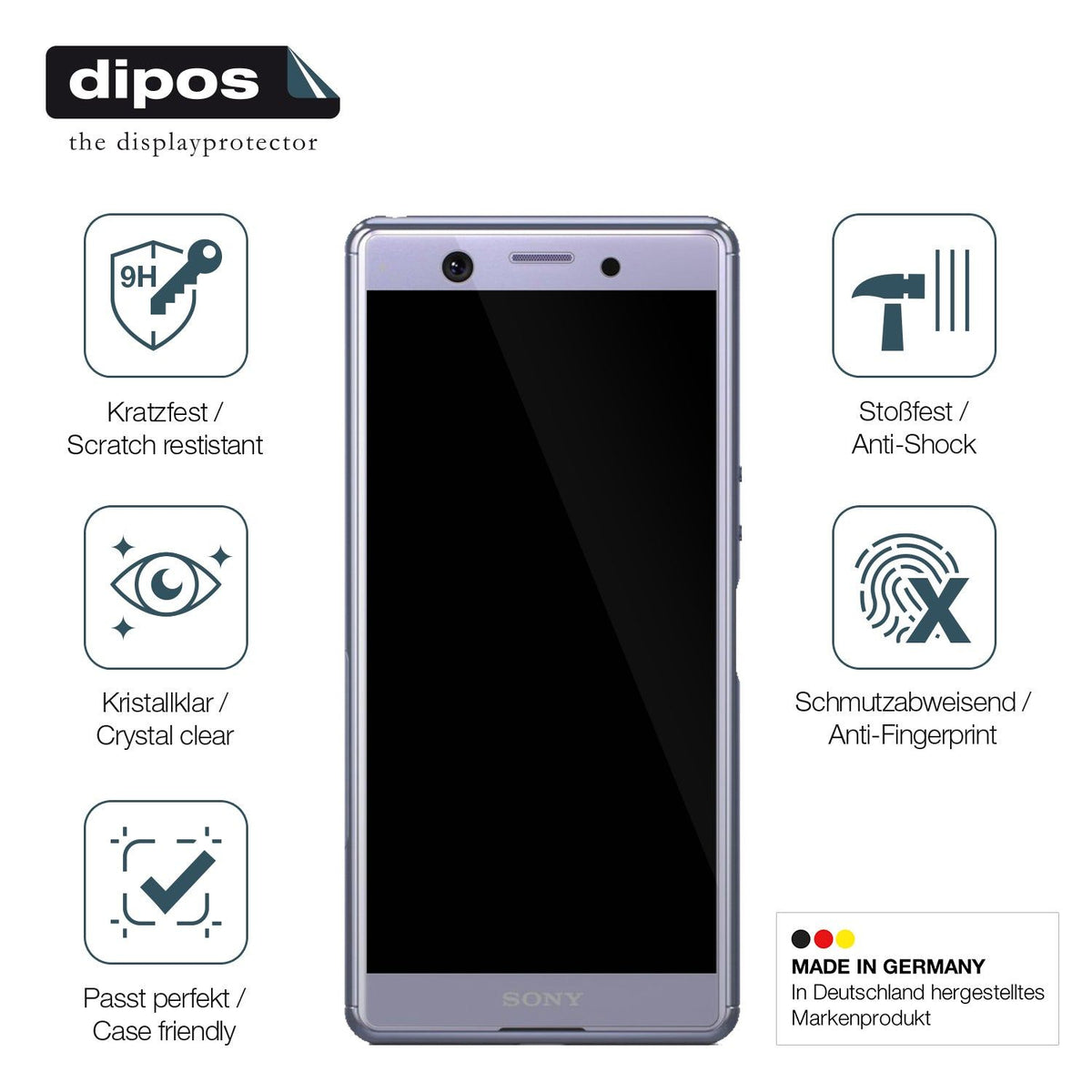 2x 9H Schutzfolie für Sony Xperia Ace SO-02L Panzerfolie