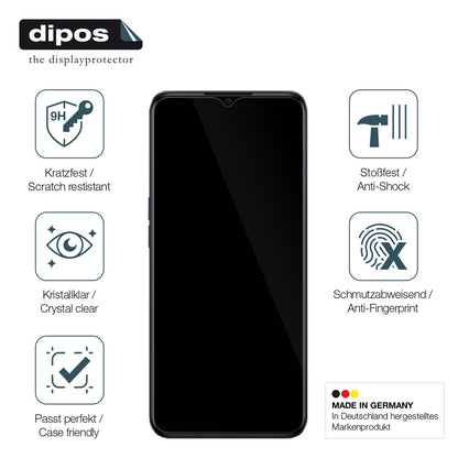 2x 9H Schutzfolie für OPPO A77 5G Panzerfolie