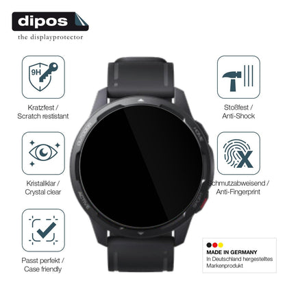 1x 9H Schutzfolie für Xiaomi Watch S1 Active Panzerfolie