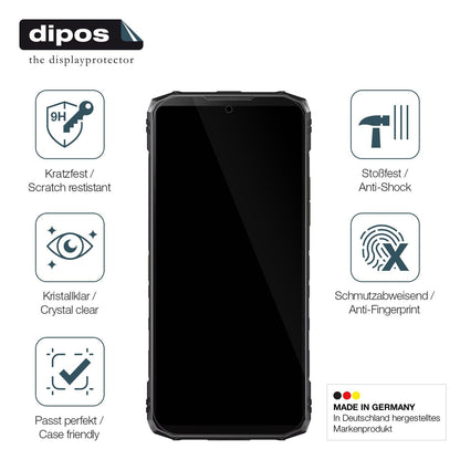 2x 9H Schutzfolie für Doogee Blade 10 Pro Panzerfolie