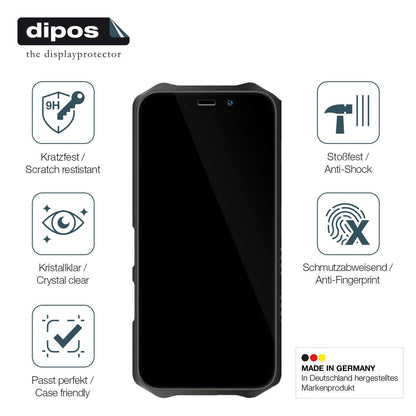 2x 9H Schutzfolie für Oukitel WP12 Pro Panzerfolie