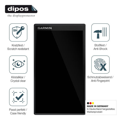 2x 9H Schutzfolie für Garmin DriveSmart 66 Panzerfolie